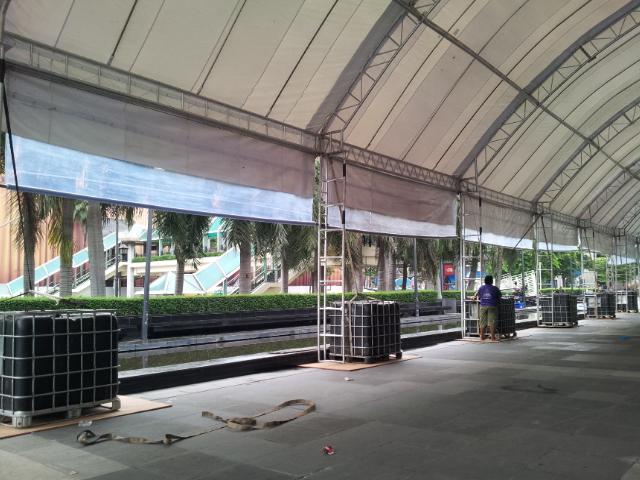 ผ้าใบใช้ชักรอก